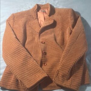 Women's Corduroy Jacket - Tan